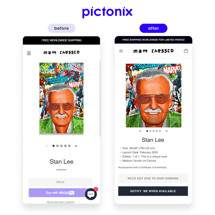 Improve Conversion for Shopify Store 3